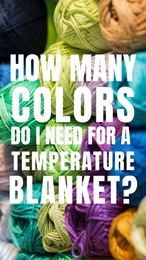 Temperatures Blanket Crochet, Weather Blanket Crochet Colors, Temperature Blanket Crochet Warm Climate, What Is A Temperature Blanket, Finished Temperature Blanket, Temperature Craft Ideas, Crochet Temp Blanket Colors, How To Crochet A Temperature Blanket, Crochet A Temperature Blanket