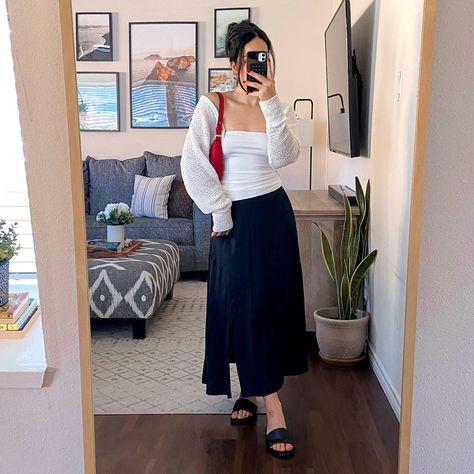 4 ways to style a lightweight bolero cardigan for summer! which outfit is your favorite? 1-4? 🤍 i’m wearing this @romwe cardigan in a size large and it fits like a medium. the sheer pointelle knit fabric lets in airflow making it a suitable piece for summer (search ID: 2629122) // get $ off #romwe with code: 24RM15050 . . . #romwehaul #romwepartner #outfitideas4you #outfitideasforyou #ootdblogger #ootdblog #ootdbloggers #outfitselfie #outfitshare #outfitblog #outfitblogger #outfitbloggers #oo... Cardigan For Summer, Bolero Cardigan, Pointelle Knit, Knit Fabric, Fabric, How To Wear, Quick Saves