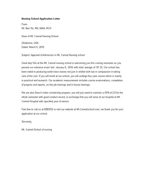 Nursing School Application Letter - How to create a Nursing School Application Letter? Download this Nursing School Application Letter template now! Nursing School Acceptance Letter, Nursing School Acceptance, Nursing School Application, School Acceptance Letter, Application Letter Template, School Acceptance, Nurse Training, Application Letter, School Template