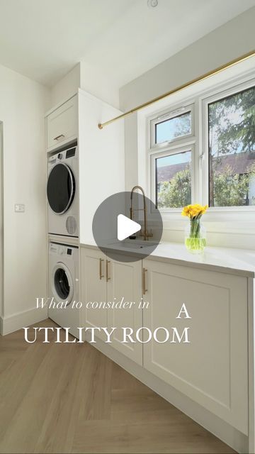 Panty And Utility Room, Utility In Kitchen Ideas, Utility Space Ideas, Best Utility Room Ideas, Utility Room Designs Layout, Utilities Room Ideas, L Shape Utility Room Ideas, Small Utility Room Ideas With Sink, Utility Sunroom