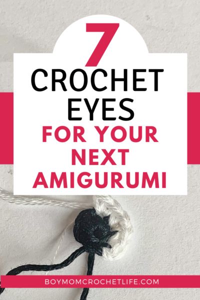 Eyes For Amigurumi, Throw Crochet, Crochet Hack, Crochet Eyes, Crochet Faces, Pola Amigurumi, Crochet Animals Free Patterns, Crochet Amigurumi Free Patterns, Crochet Goodies