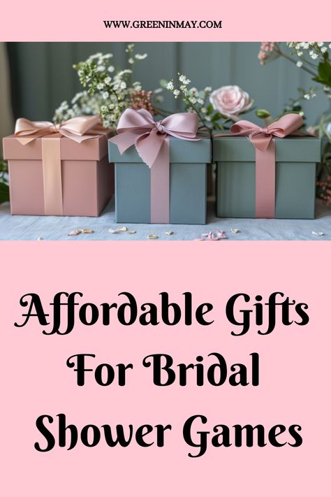 Looking for the best bridal shower game prizes for any bridal shower theme and budget. This list has the best game prizes Bridal Shower Gift Ideas For Games, Prize Ideas For Bridal Shower Games, Prizes For Wedding Shower Games, Bridal Shower Gifts For Games Winners, Bridal Shower Game Gifts Prize Ideas, Bridal Shower Game Prizes For Guests, Bridal Shower Gifts For Games, Gifts For Bridal Shower Games, Bridal Shower Prizes For Games