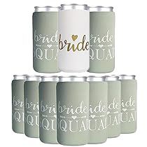 Olive Green Bachelorette Party, Bridal Shower Party Favors, Bachelorette Party Supplies, Beverage Bottle, Bachelorette Decorations, White Bride, Bridesmaid Proposal Gifts, Bride Squad, Bachelorette Party Decorations