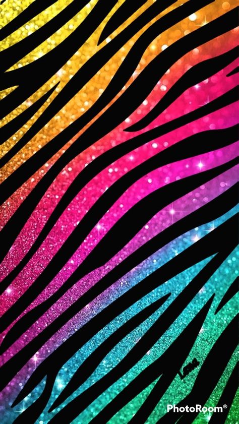 Rainbow Zebra Print Wallpaper, Lisa Frank Pattern, Lisa Frank Wallpaper Backgrounds, Lisa Frank Wallpaper, Zebra Background, Zebra Print Wallpaper, Rainbow Zebra Print, Neon Animal Print, 2000s Wallpaper