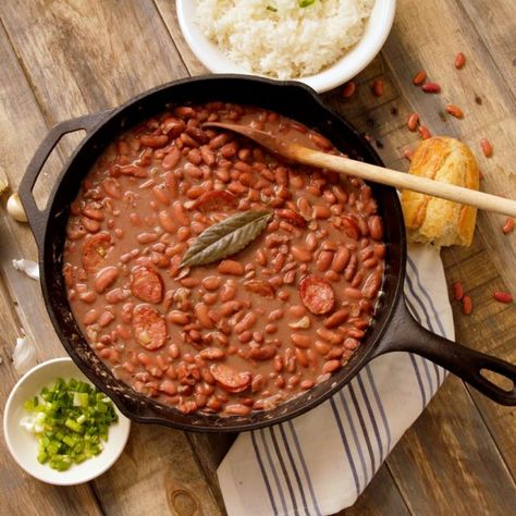 Making Red Beans and Rice is a Beloved Ritual Soak Beans, Red Bean And Rice Recipe, Slow Cooker Red Beans, Red Beans N Rice Recipe, Red Beans And Rice, Stove Top Recipes, Celery Green, Beans And Rice, Beans Recipe