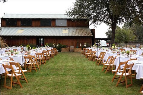 Ceremony And Reception Together, Reception Table Layout, Country Wedding Ceremony, Country Western Wedding, Country Barn Weddings, Indoor Ceremony, Outdoor Wedding Reception, Outdoor Wedding Decorations, Mexican Wedding