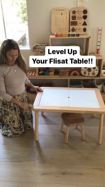 Ikea Flisat Table, Basement Ideas For Kids, Kids Basement Ideas, Ikea Play Kitchen, Zimmer Diy, Kids Basement, Toddler Table, Baby Play Activities, Ikea Kids