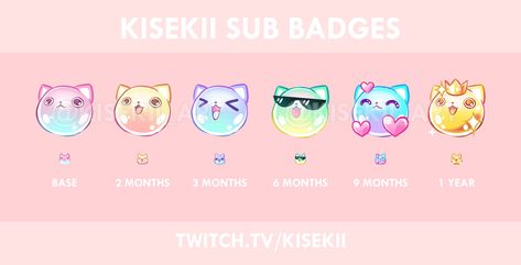 Twitch Badges Ideas, Twitch Sub Badge Ideas, Emote Ideas, Twitch Bits, Twitch Streaming Setup, Badge Ideas, Twitch Badges, Twitch Sub Badges, Badge Icon