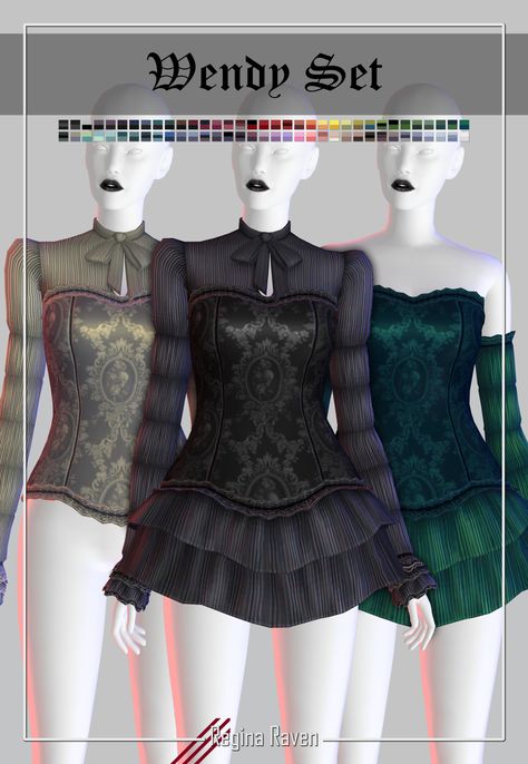 Sims 4 Cc Goth, Corset Dresses, Pelo Sims, Free Sims 4, The Sims 4 Packs, Sims 4 Mm Cc, Sims 4 Game Mods, Tumblr Sims 4, Sims 4 Cc Folder