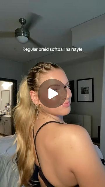 Payden Bordeau on Instagram: "Midweek game tonight means another hair inspo video!!  - - #softballhair #sportyhair #hairinspo #gameday #explore #reels #gamedayhair" Game Day Hairstyle, Hairstyles For Game Day, Gameday Hairstyles, Gameday Hair, Game Day Hairstyles, Softball Hairstyles, Game Day Hair, Sporty Hairstyles, Game Day