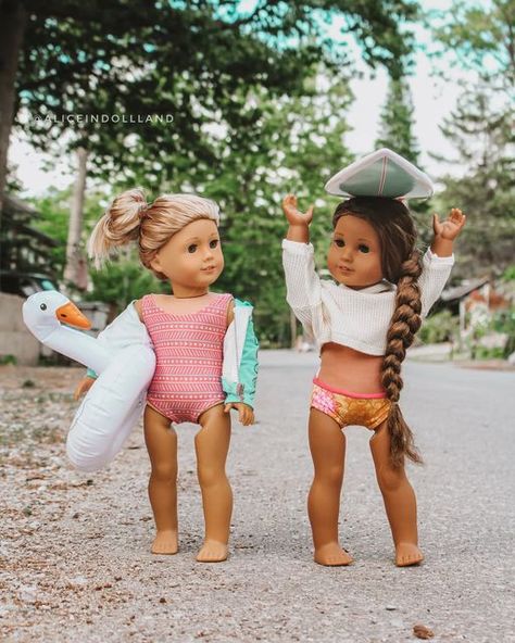 Ag Doll Hairstyles, American Girl Hairstyles, Ag Doll Crafts, American Girl Doll Hairstyles, American Girl Doll House, American Girl Doll Diy, No Hands, Our Generation Dolls, American Doll Clothes