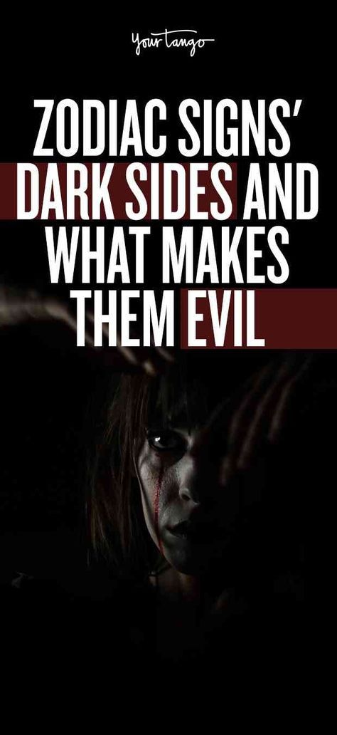 While we all have dark tendencies we hide, our horoscope can't always predict them. Leave it to astrology to reveal the zodiac signs' dark sides they so desperately don't want people to know about. #zodiac #horoscope #astrology #zodiacsign Dark Side Of Zodiac Signs, Gemini Dark Side, Occult Art Dark, Dark Astrology, October Libra, Zodiac Quotes Scorpio, Dark Evil, Astrology Leo, Energy Healing Spirituality