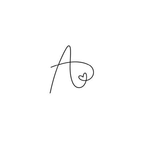 Simple Letter Tattoo, Tattoo Initials Letters Ideas, Beautiful Images For Dp, Initial Tattoo A, Forever Tattoo Ideas, Letter A Tattoo Ideas, A Initial Tattoo, Cute Initial Tattoos, Mistletoe Tattoo