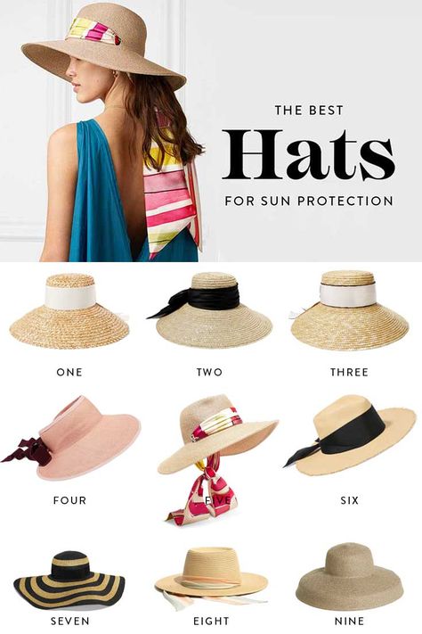 best summer hats for sun protection Summer Hats 2023 Trends, Hat For Summer, Sun Hats For Women Beach, Summer Hats For Women Beach, Sun Hats For Women Outfit, Casual Sun Hat, One Size Fits Most, Trendy One-size Sun Hat For Summer, Hat Styles For Women, Warm Weather Hats With Upf 50+ For Sun Protection