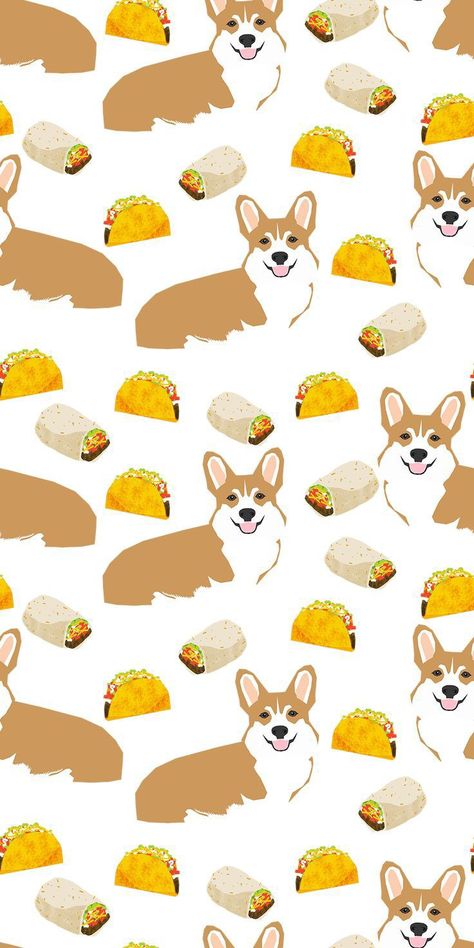 Puppy Wallpaper Iphone, Corgi Illustration, Fall Wallpaper Iphone, Corgi Wallpaper, Corgi Stuff, Casetify Iphone Case, Paper Phone, Valentines Collection, Spaniel Art