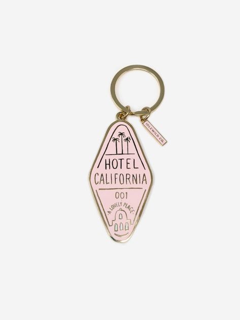 Keychains – Idlewild Co. Hotel California, Cute Car Accessories, Classic Songs, The Eagles, Hand Painted Artwork, Cute Keychain, Cute Little Things, Car Keychain, Cute Cars