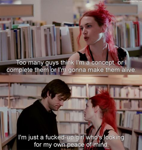 Couple Reference, Meet Me In Montauk, Manic Pixie, Cinema Quotes, Series Quotes, Eternal Sunshine Of The Spotless Mind, Magical Quotes, Manic Pixie Dream Girl, Movie Lines