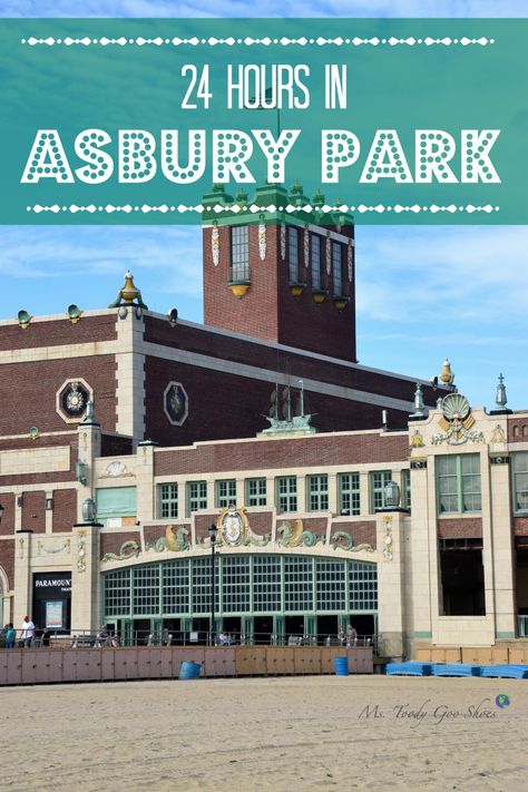 Asbury Park regularly finds itself on many of NJ's "Best" lists. Now I know why! | Ms. Toody Goo Shoes Ocean Grove Nj, Asbury Park New Jersey, Bead Tattoo, England Beaches, Asbury Park Nj, East Coast Road Trip, Ocean Grove, Ocean City Nj, Asbury Park