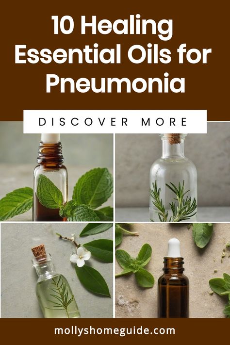 Discover the best essential oils for pneumonia relief and respiratory issues. Learn how to use essential oils like oregano and thyme to heal the lungs effectively. Try diffuser blends or DIY all-natural vapor rub recipes for pneumonia. Explore the benefits of essential oils for bronchitis and find out about their soothing properties. Incorporate oils to help pneumonia with a homemade chest rub. Enhance your wellness routine with these powerful remedies! Essential Oils For Mucus In Chest, Essential Oils For Pneumonia, Walking Pneumonia Remedies, Oils For Period Cramps, Essential Oils For Period Cramps, Oils For Pneumonia, Essential Oils For Period, Natural Remedies For Pneumonia, Homemade Chest Rub