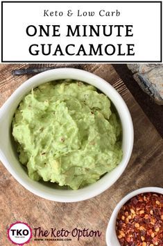 Keto One Minute Guacamole | Keto Diet | Keto Snack | Low Carb Recipe | Visit trinakrug.com/recipe Keto Guacamole Recipe, Guacamole Recipe Easy, Fast Life, Low Carb Recipe, Keto Pancakes, Keto Snack, Guacamole Recipe, Keto Diet Menu, Diet Vegetarian