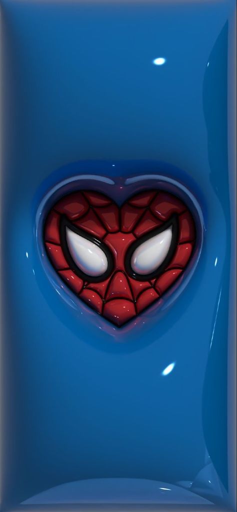 Spider Man Heart Wallpaper, Spider Man Heart, Man Heart, 3d Wallpaper Cute, Image Spiderman, 3d Wallpaper Iphone, Jelly Wallpaper, Iphone Wallpaper Stills, Retro Wallpaper Iphone