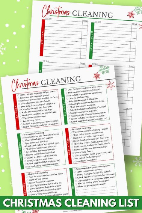 December Cleaning Checklist, Thanksgiving Cleaning Checklist, Holiday Cleaning Schedule, Christmas Cleaning Checklist, Holiday Cleaning Checklist, Winter Cleaning, Cleaning Checklists, Christmas Checklist, Cleaning Chart