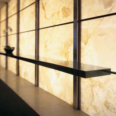 White Onyx Backlit Wall - reception desk | Space | Pinterest ... Onyx Backlit, Arizona Tile, White Onyx, Interior Wall Design, Hotel Interiors, Reception Desk, Wine Room, Light Architecture, Wall Treatments