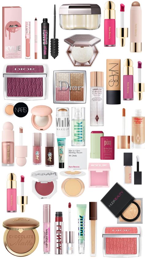 Makeup Products Expensive, Makeup Items Aesthetic, All I Need Makeup, Makeup Expensive, Expensive Makeup Products, Makeup And Products, 2023 Affirmations, Makeup Beauty Room, Makeup Collection Goals