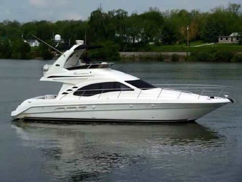 45' Sea Ray 420 Sedan Bridge 2005 (starboard profile) Yacht Broker, Boats For Sale, Relax Time, Enjoy Life, Nashville