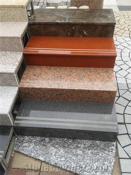 Awesome Granite Staircase Designs - Engineering Discoveries Stairs Tiles Design, Granite Stairs, درج السلم, Marble Flooring Design, Staircase Design Modern, Staircase Railing Design, Stairs Design Interior, Stairway Design, Stairs Design Modern