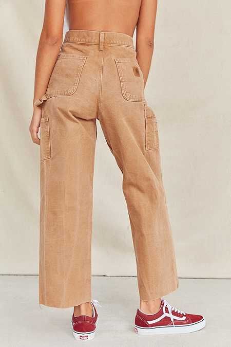 Urban Renewal Recycled Carhartt Wide-Leg Pant Carhartt Pants Outfit, Carhartt Women's Outfit, Carhartt Outfits, Carhartt Pants Women's, Carhartt Outfit, Women Carhartt, Pants Linen, Carhartt Womens, Carhartt Pants