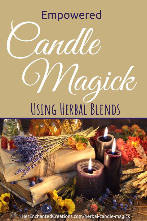 Step into the realm of nature's spell as we explore the art of crafting candle magick with herbal blends. Discover how herbs infuse your candles with intention, aligning you with the natural forces of the universe. Unleash the potent magick within as you embark on a journey of manifestation and transformation. Herbal Intention Candles Diy, Manifestation Candle Spell, Diy Ritual Candles, Candle Dressing Herbs, Magickal Herbs Herbal Magic, Intention Candles Diy Recipes, Diy Crystal Candles, Intention Candles Diy, Candle Intentions