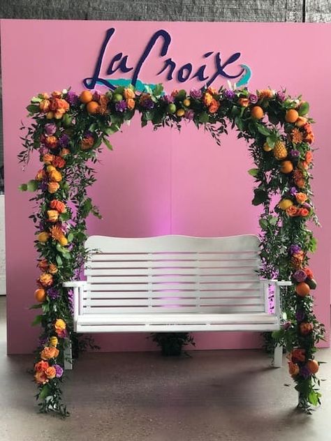 Swing into Spring at Your Next Event Sponsor Activation, Formal Backdrop, Festival Photo Booth, Backdrop Butterfly, Vendor Booth Display, Photo Moment, Themed Wedding Decorations, Selfie Wall, Spring Market