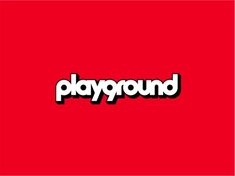 [ WIP ] Playground by B®andits on Dribbble Playground Logo, Retro App, Creative Business Logo, Pop Logo, Play Logo, Playful Logo, Logo Word, Digital Playground, Vintage Badge