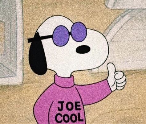 old school cartoons pink white snoopy sayng “its all right fools” hahah Cool Snoopy, Joe Cool, Dogs Love, Love Animals, Cartoon Dog, Animals Pets, Snoopy, Sunglasses, Dogs