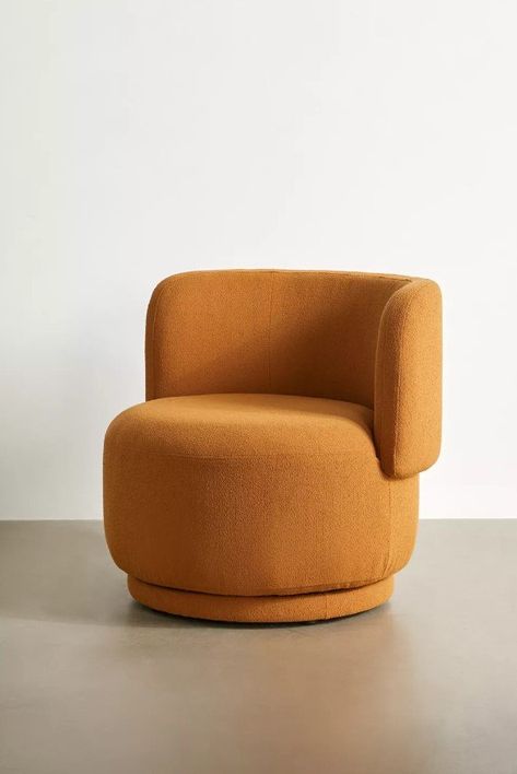 Boucle Swivel Chair, Round Swivel Chair, Stylish Accent Chairs, Armless Accent Chair, Woven Chair, Velvet Chair, Deck Chairs, Open Plan Living, Shop Chair