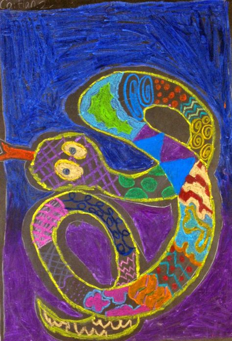 Rainbow Serpent Art, Rainbow Serpent Art For Kids, Bush Kindy, Serpent Art, Rainbow Serpent, Art Teaching, Kindergarten Ideas, Painted Sticks, Australian Art