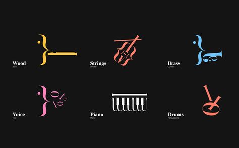 Music School Branding, Music Studio Branding, Music School Design, Classical Music Notes, Music Identity, Music Branding, Music Logos, Key Change, Music Academy