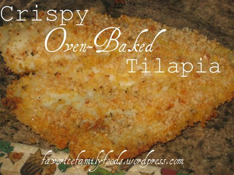 Baked Talipia, Breaded Tilapia, Oven Baked Tilapia, Tilapia Recipes Easy, Baked Tilapia Recipes, Fish Recipes Baked, Baked Tilapia, Tilapia Recipes, Fish Recipes Healthy