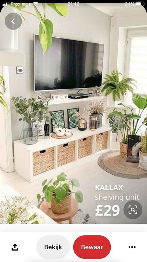 #livingroominterior #livingroomhacks #livingroomfurniture Ruang Tv, Boho Styl, Farmhouse Look, Spring Decorating, Living Room Decor Cozy, Furniture Kitchen, Decor Home Living Room, Living Room Decor Apartment, Boho Living Room