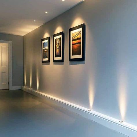 Decor Narrow Hallway, Long Narrow Hallway Ideas, Hallway Lighting Ideas, Decorating Hallways, Long Narrow Hallway, Small Entryway Ideas, Interior Light Fixtures, Hallway Wall Lights, Entrance Lighting