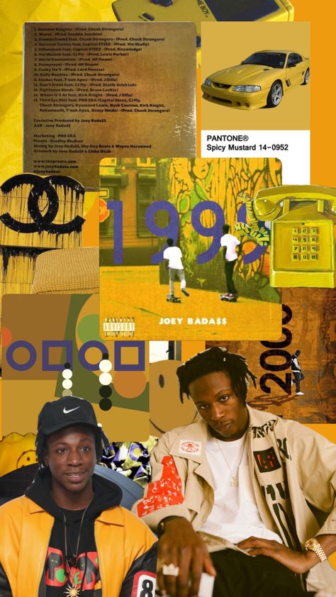 1999 Joey Bada$$, Joey Bada$$ Wallpaper, Joey Bada$$ Aesthetic, 1999 Album Cover, Joey Bada$$, Joey Badass 1999, Capital Steez, Ips Wallpapers, Pro Era