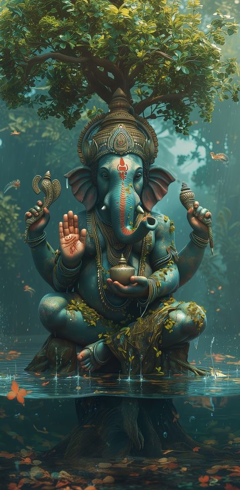 Krishna Ganesha Images, Ganesh God Images, Hanuman Art Artworks, Ganapathy Images, Hd Wallpaper Ganesha, Lord Vinayaka Images Hd, Ganesha Art Wallpaper, Ganesha Wallpapers Hd Wallpaper, Gods Wallpapers Hd