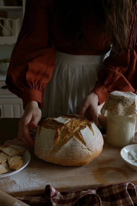 Back in the Swing with Sourdough + 2 Recipes — Under A Tin Roof™ Fantasy Cottagecore, Making Sourdough Bread, Types Of Flour, Tin Roof, Instant Yeast, Sourdough Starter, Slow Living, Sourdough Bread, How To Make Bread