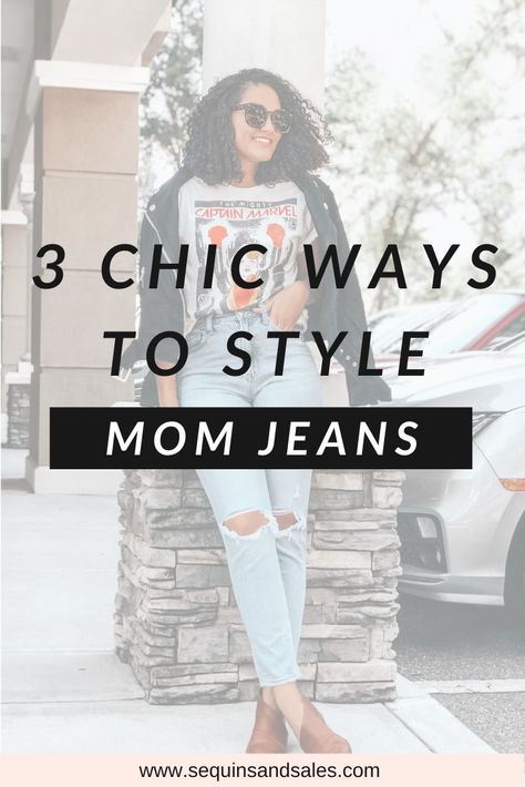 3 Chic Ways to Style Mom Jeans, distressed jeans, distressed jeans women, distressed mom jeans, high waisted jeans cheap, high waisted mom jeans, how to style mom jeans, light blue ripped jeans, mom jeans, mom jeans outfit grunge, mom jeans outfit school, mom jeans outfit spring, mom jeans outfit summer, mom jeans outfits, mom jeans style, ripped jeans, ripped mom jeans #jeans #rippedjeans #momjeans Mom Jeans Outfit School, Mom Jeans Outfit Spring, Mom Jeans Outfit Grunge, Jeans Outfit School, Ways To Style Mom Jeans, Mom Jeans Outfits, Jeans Pants Outfit, Style Mom Jeans, Outfit Ideas School