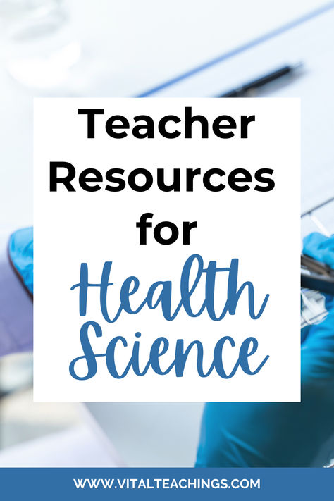 Health Science Activities, High School Health Lessons, Health Science Classroom, Science High School, High School Health, High School Lesson Plans, Classroom Lesson Plans, Classroom Videos, Health Class