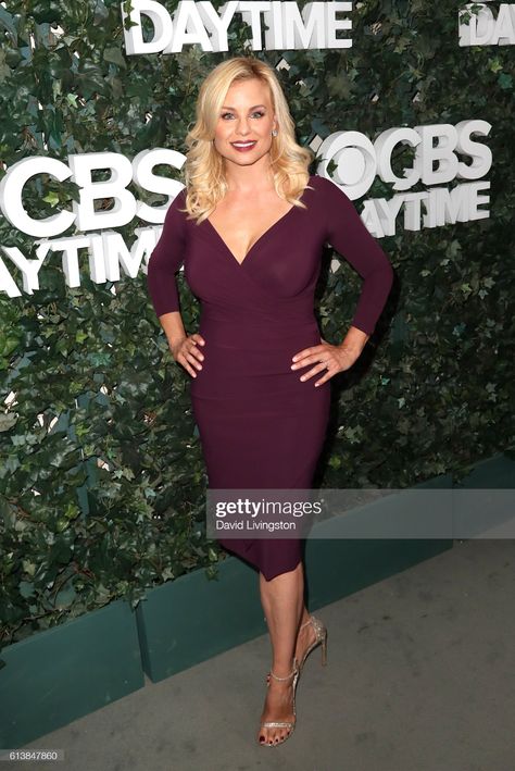 Actress Jessica Collins attends the CBS Daytime for 30 Years at The... News Photo - Getty Images Jessica Collins, October 10, Livingston, The Red Carpet, Image Design, 30 Years, Beverly Hills, Red Carpet, Getty Images