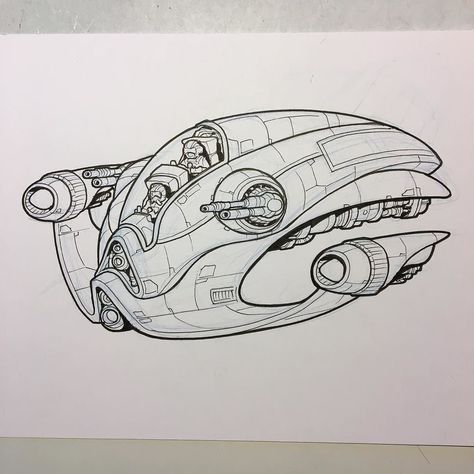 Space Ships Design Concept Art, Spaceship Art Design, Futuristic Vehicle Concept Art, Space Ships Concept Art, Spaceship Design Concept Art, Spaceships Drawing, Drawing Spaceship, Space Ships Drawing, Spaceships Concept Art