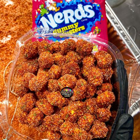 Nerds Gummy Clusters, Gummy Clusters, Chamoy Sauce, Time To Eat, Peach Rings, Snack Ideas, Mouth Watering, Candy, Snacks