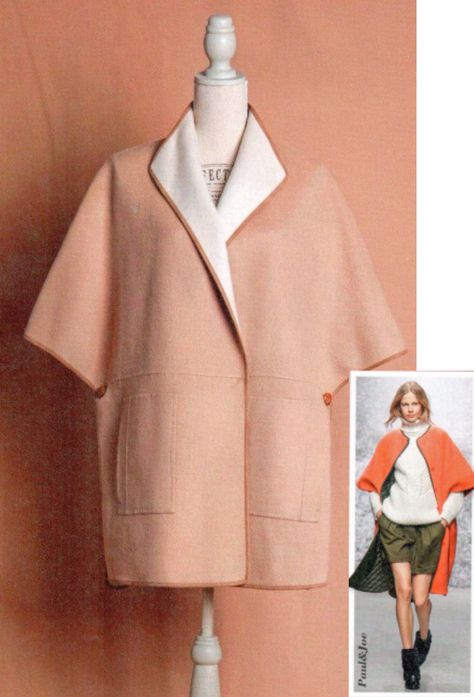 Download PDF Source Coat Patterns Sewing Women Free, Vest Sewing Pattern Free, Free Vest Pattern, Kimono Jacket Pattern Free, Pants Patterns, Wrap Dress Sewing Patterns, Free Pdf Sewing Patterns, Coat Pattern Sewing, Blanket Coat